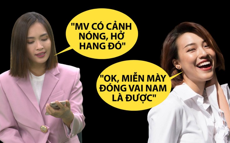 Ái Phương gọi Hoàng Oanh rủ đóng “cảnh nóng bách hợp” và cái kết