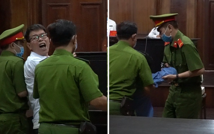 Cựu Phó chánh án Nguyễn Hải Nam hét “tôi không có tội” sau khi nghe mức án