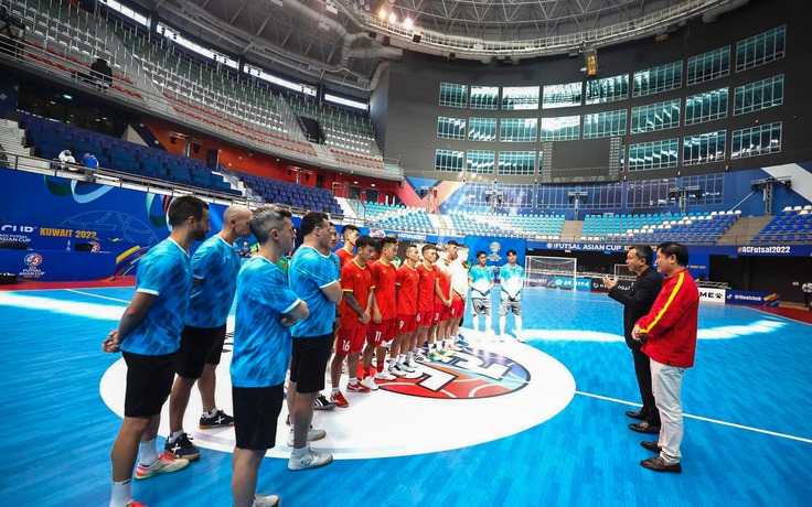 VFF động viên tuyển futsal giành chiến thắng trước Hàn Quốc, quyết lọt vào tứ kết
