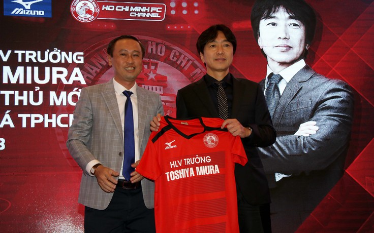 Nhắm đến top 3 V-League, HLV Toshiya Miura muốn có thêm trợ lý đồng hương