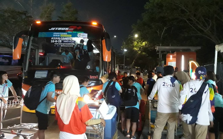 ASIAD 2018: Bóng đá nữ và quần vợt Việt Nam chuyển nhà trong đêm tại Palembang