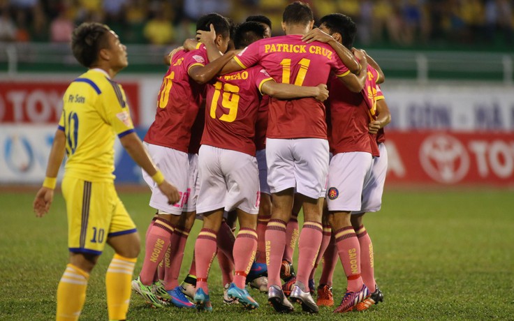Sài Gòn FC nhấn chìm SLNA trong một chiều Thống Nhất nhiều cảm xúc