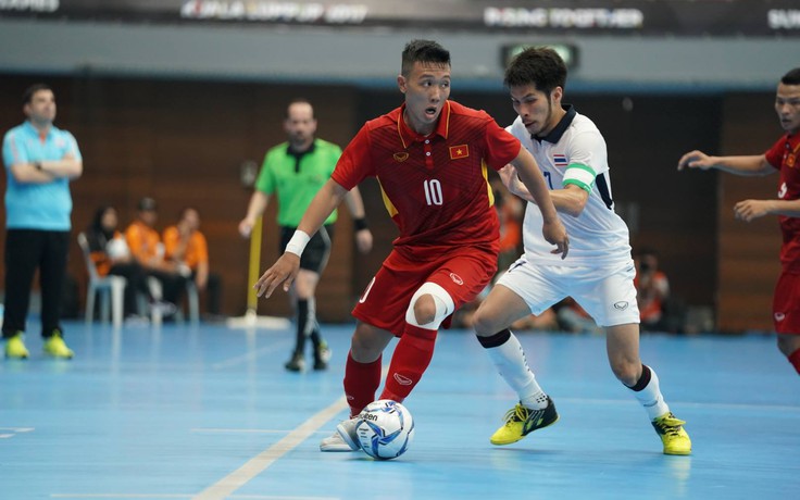 Futsal Việt Nam - Futsal Thái Lan: Chênh lệch đẳng cấp!