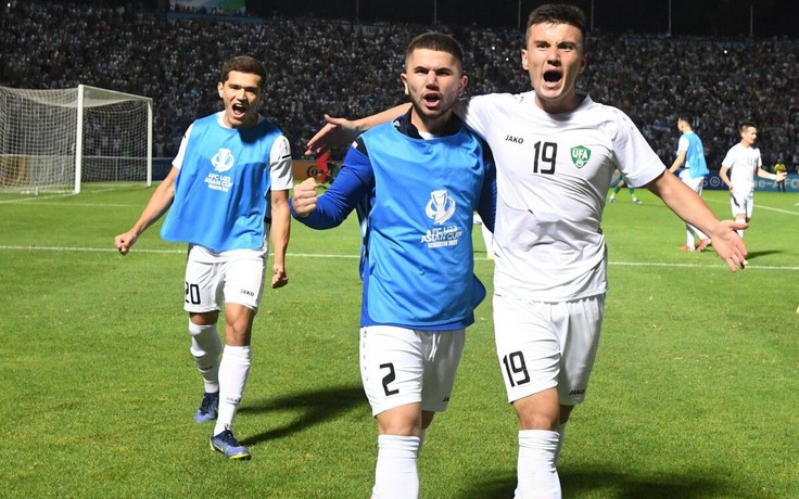U.23 Uzbekistan vào bán kết U.23 châu Á sau trận tứ kết nghẹt thở với U.23 Iraq