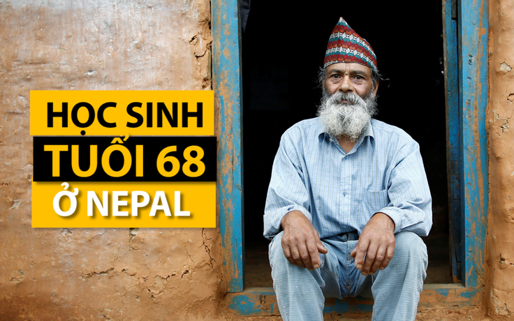 Học sinh tuổi 68 ở Nepal