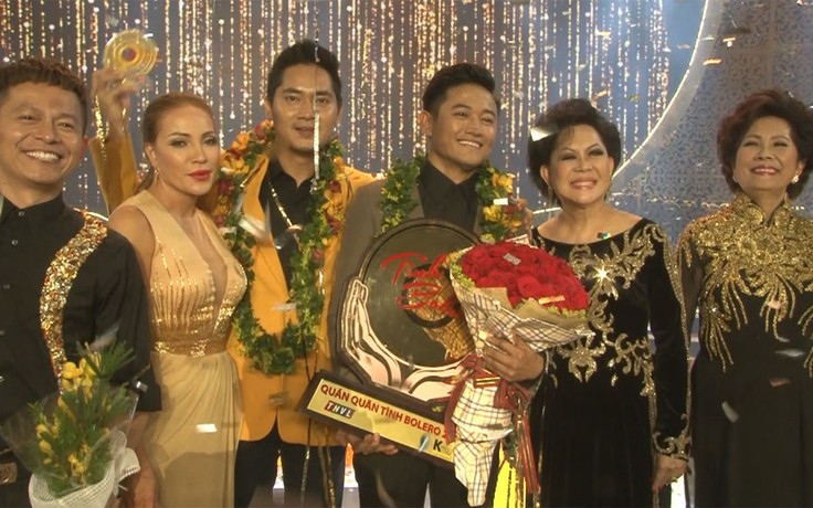 Nam diễn viên Qúy Bình đoạt quán quân Cuộc thi Tình bolero