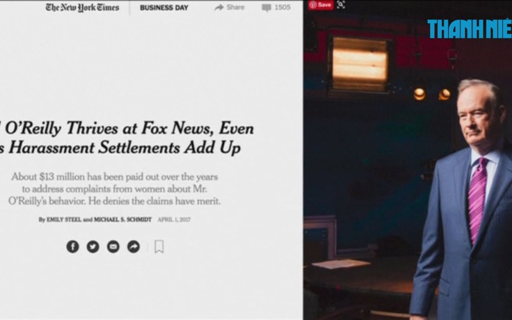 Vì bê bối tình dục, Fox News mất nhiều hợp đồng quảng cáo