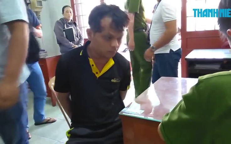 Bắt gọn hai tên cướp xịt hơi cay vào mặt người đi đường cướp gần nửa tỉ đồng ở Tiền Giang