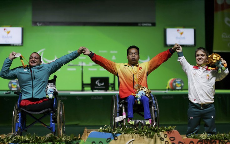 Đô cử Lê Văn Công giành HCV Paralympic 2016
