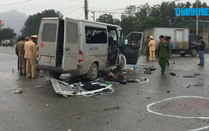Xe tải tông xe đón dâu, ít nhất 3 người chết, 13 người bị thương