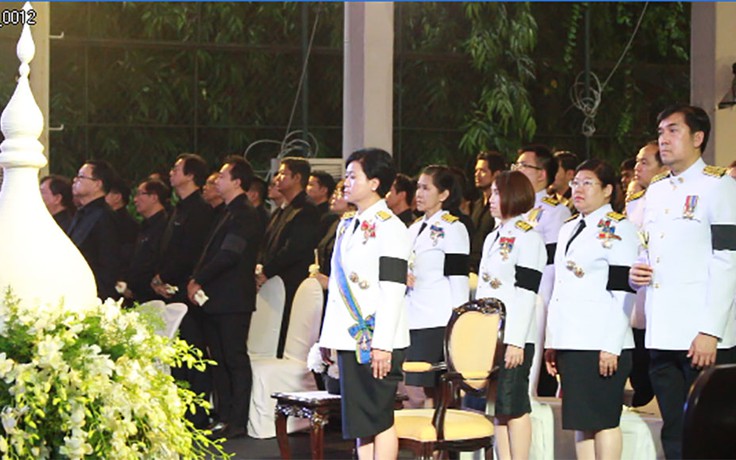 Người Thái Lan ở TP.HCM tiễn biệt Quốc vương Bhumibol Adulyadej