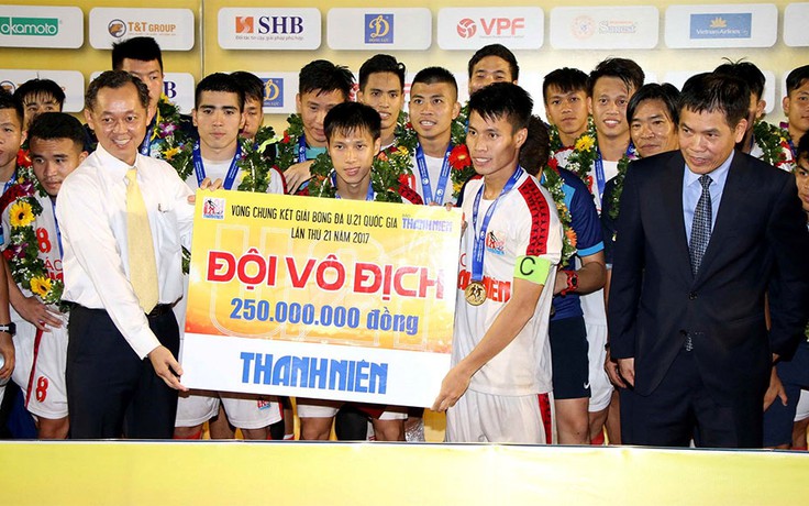 Thắng Viettel 3-0, HAGL lần đầu vô địch U.21 Báo Thanh Niên