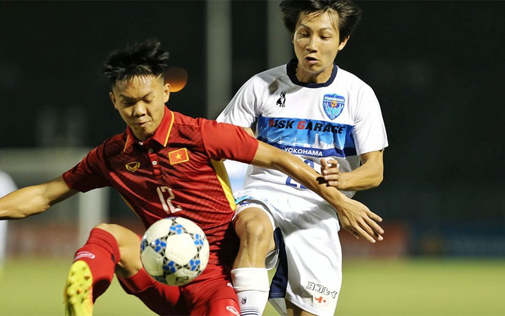 U.21 quốc tế 2017: U.19 Việt Nam thảm bại trước Yokohama