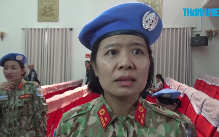 10 “bóng hồng” Quân Y Việt Nam đi Châu Phi gìn giữ hòa bình