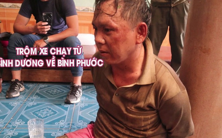 Trộm xe máy chạy từ Bình Dương về Bình Phước vẫn không thoát