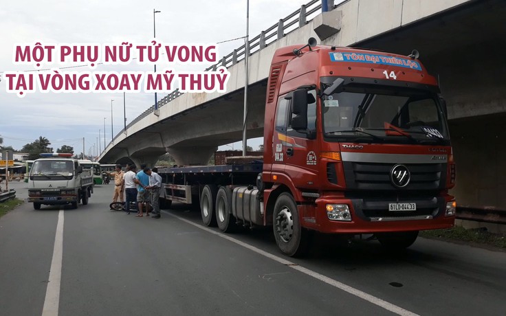 Tai nạn tại vòng xoay Mỹ Thủy, một phụ nữ tử vong