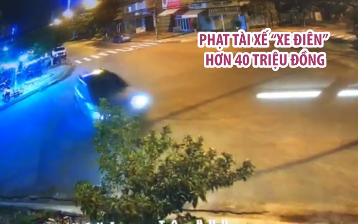 Tài xế điều khiển ô tô tông vào quán nhậu ở Đà Nẵng bị phạt 41,5 triệu đồng