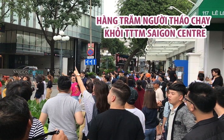 Hàng trăm người tháo chạy khỏi trung tâm thương mại vì máy phát điện