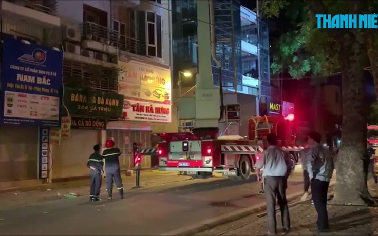 Danh tính những công nhân tử vong trong vụ rơi thang công trình ở Hà Nội