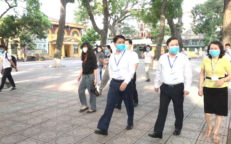 Không phải ai trong đời học sinh cũng có kỳ thi rất đặc biệt, thi trong dịch Covid-19