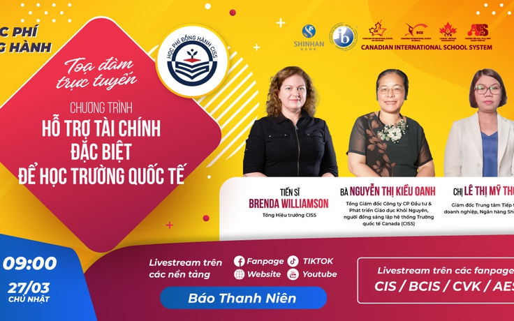 Học phí đồng hành - Chương trình hỗ trợ tài chính đặc biệt để học trường quốc tế