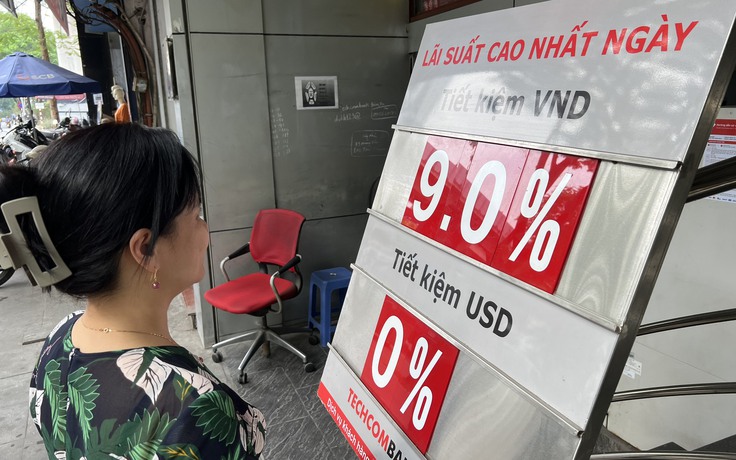 Lãi suất tiết kiệm liên tục tăng Lãi suất tiết kiệm liên tục tăng