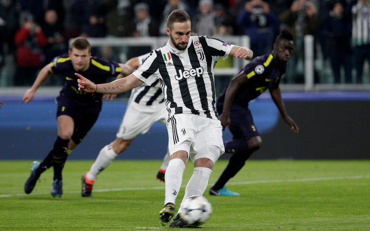 Juventus bị Tottenham cầm chân ngay trên sân nhà
