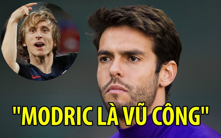 Kaka: "Modric là một vũ công với trái bóng tròn"