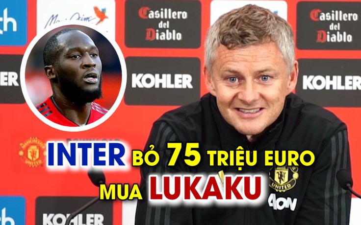 HLV Solskjaer phủ nhận chuyện Inter Milan chi 75 triệu euro mua Lukaku