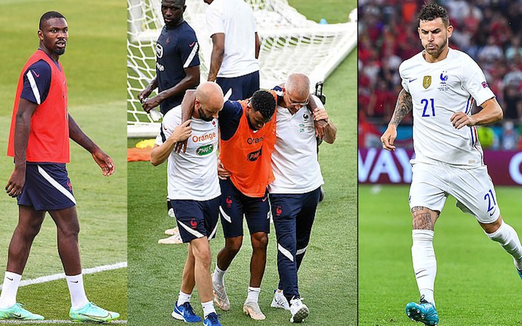 Euro 2020: Đội tuyển Pháp gặp khủng hoảng chấn thương trước trận gặp Thụy Sĩ