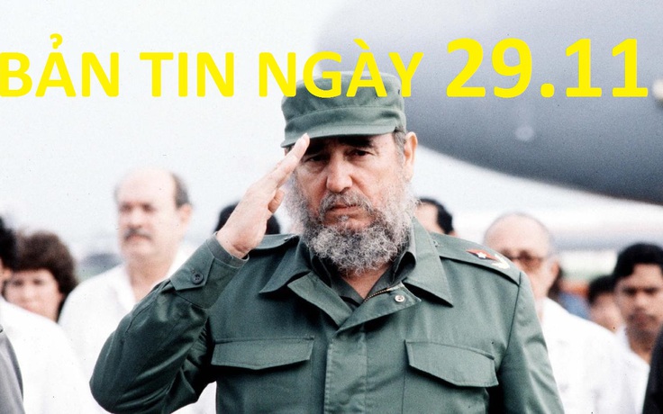 Bản tin ngày 29.11: Người dân Cuba tham dự tang lễ chủ tịch Fidel Castro