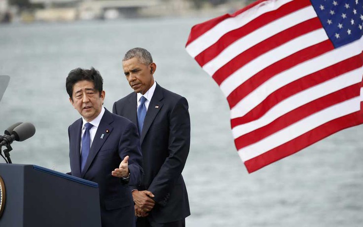 Tin nhanh Quốc tế 28.12: Thủ tướng Nhật Bản Shinzo Abe thăm Trân Châu cảng