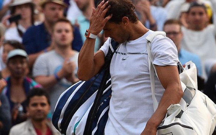 Wimbledon 2017: Rafael Nadal thua sốc tay vợt hạng 102 thế giới