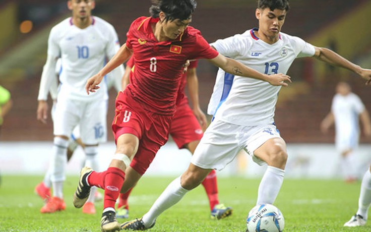 Màn trình diễn chất lượng của Tuấn Anh trong trận thắng Philippines