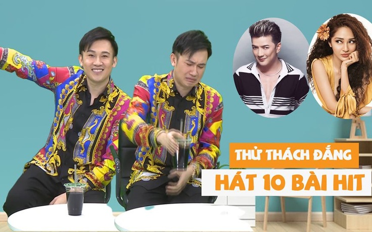 [THỬ THÁCH ĐẮNG] Không nhớ lời bài hát của Đàm Vĩnh Hưng, Dương Triệu Vũ 'bào chữa' bằng cách nào?