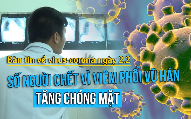 Bản tin về virus Corona ngày 2.2.2020: Số người chết tăng chóng mặt