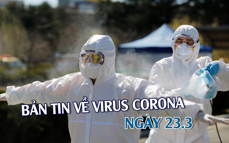 Bác sĩ Bệnh viện Bệnh nhiệt đới dương tính Covid-19; Việt Nam 122 ca I Bản tin về virus corona ngày 23.3.2020