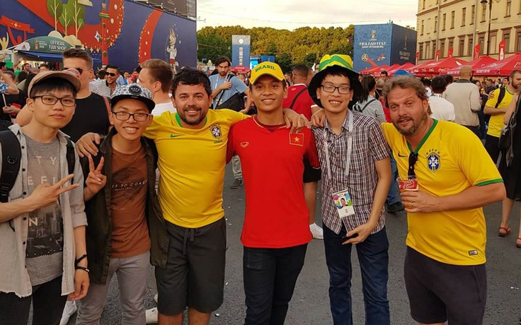 Du học sinh Việt tại Nga háo hức cùng World Cup