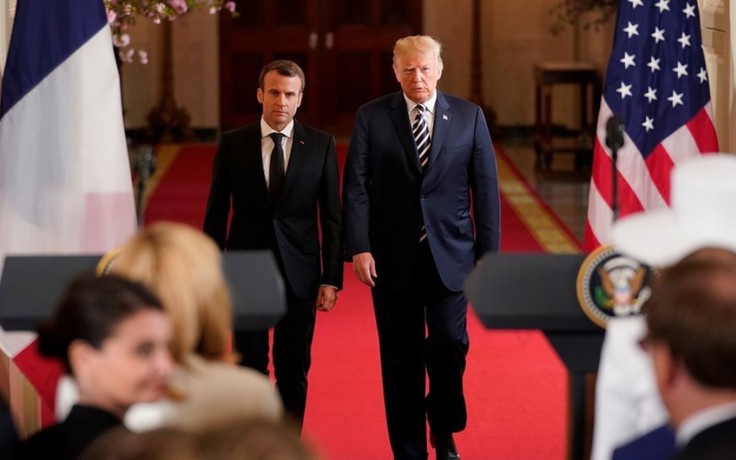 Cuộc trao đổi 'khủng khiếp' thử thách tình huynh đệ Macron-Trump