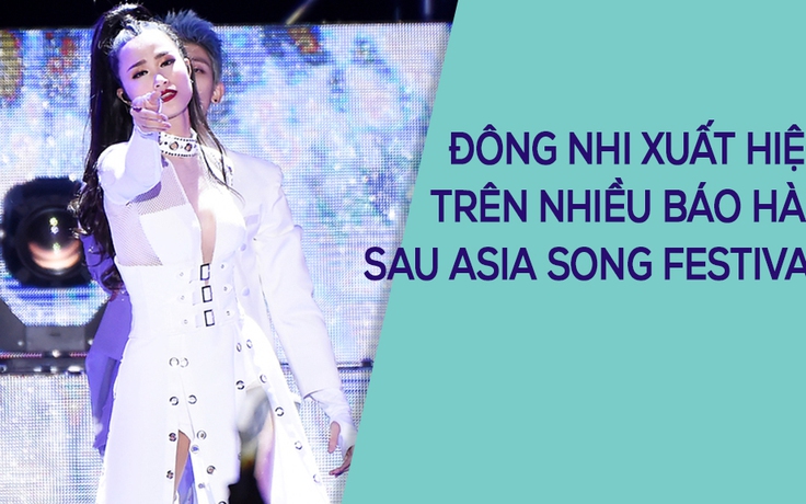 Đông Nhi gây sốt với phần trình diễn tại Asia Song Festival