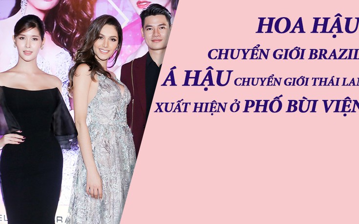 Người chuyển giới diễn thời trang tưng bừng tại Bùi Viện