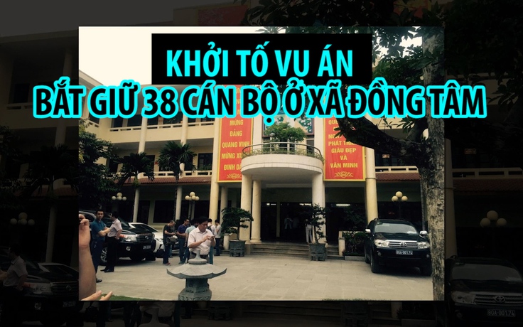 Khởi tố vụ án bắt giữ 38 cán bộ ở xã Đồng Tâm, huyện Mỹ Đức