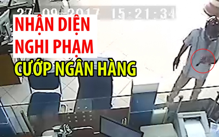 Khoảnh khắc cướp ngân hàng bằng súng gây xôn xao ở Vĩnh Long