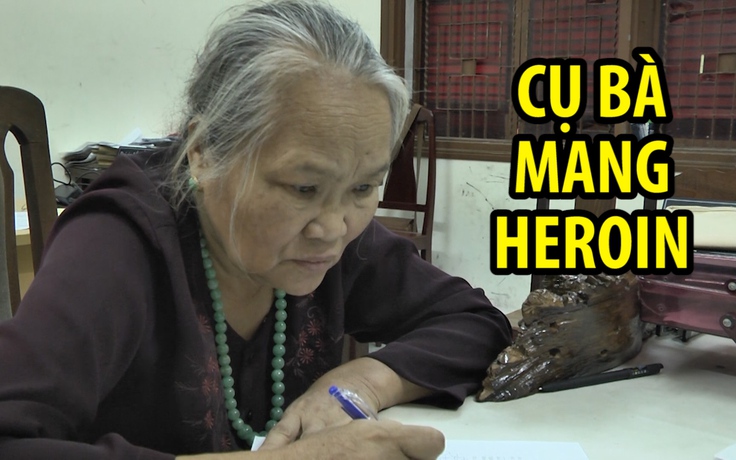 Bắt cụ bà 67 tuổi mang heroin từ Quảng Bình vào Đà Nẵng