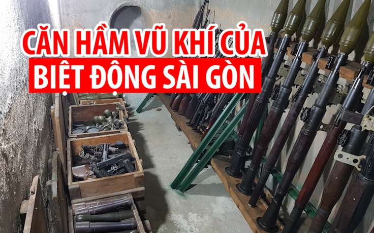 Căn hầm bí mật chứa vũ khí của Biệt động Sài Gòn