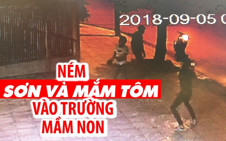 Ném chất bẩn vào trường mầm non ở Đà Nẵng đúng ngày khai giảng