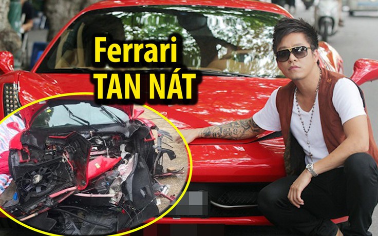 Tuấn Hưng nói gì về tai nạn khiến siêu xe Ferrari tan nát?