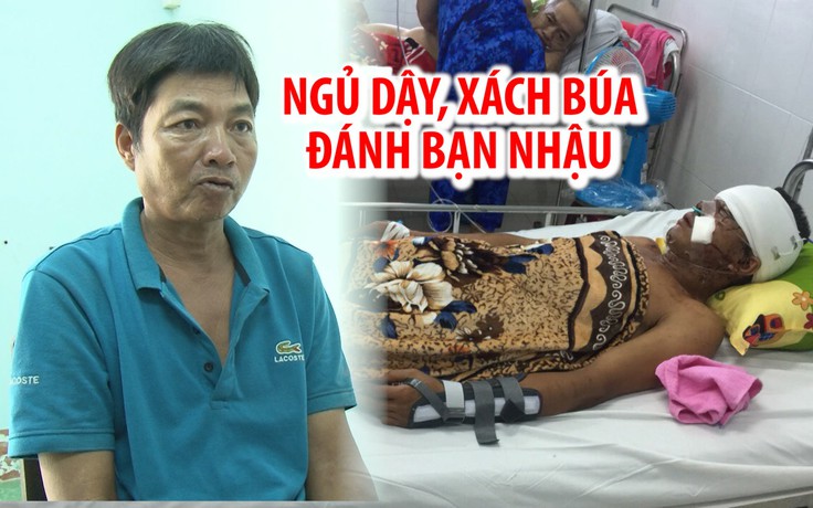 Ngủ dậy nhớ lại mâu thuẫn, xách búa đánh trọng thương bạn nhậu