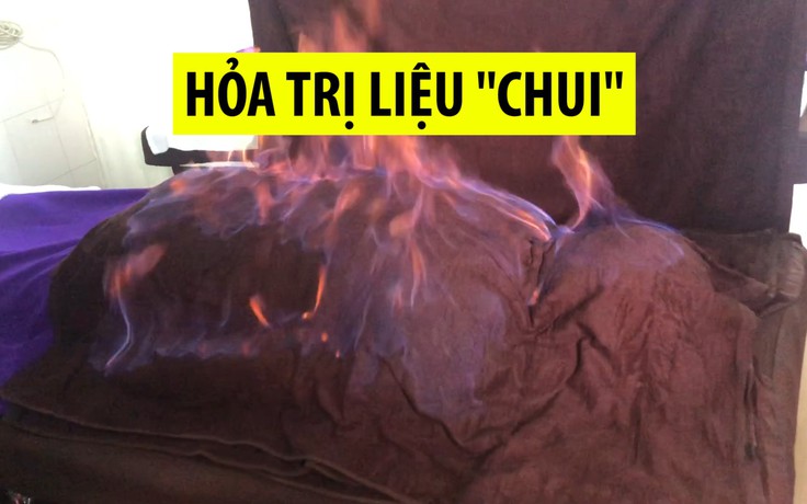 Kinh hãi cảnh hỏa trị liệu “chui”, đốt người bằng lửa ngay trung tâm TP.HCM