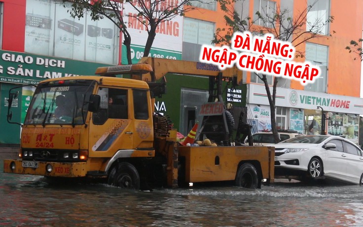 Vừa dọn sạch nhà cửa xong, người Đà Nẵng lại hoảng hốt “chạy nước“